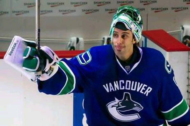 Roberto Luongo and the Vancouver Canucks are through licking their wounds from last season's collapse in the Stanley Cup final.