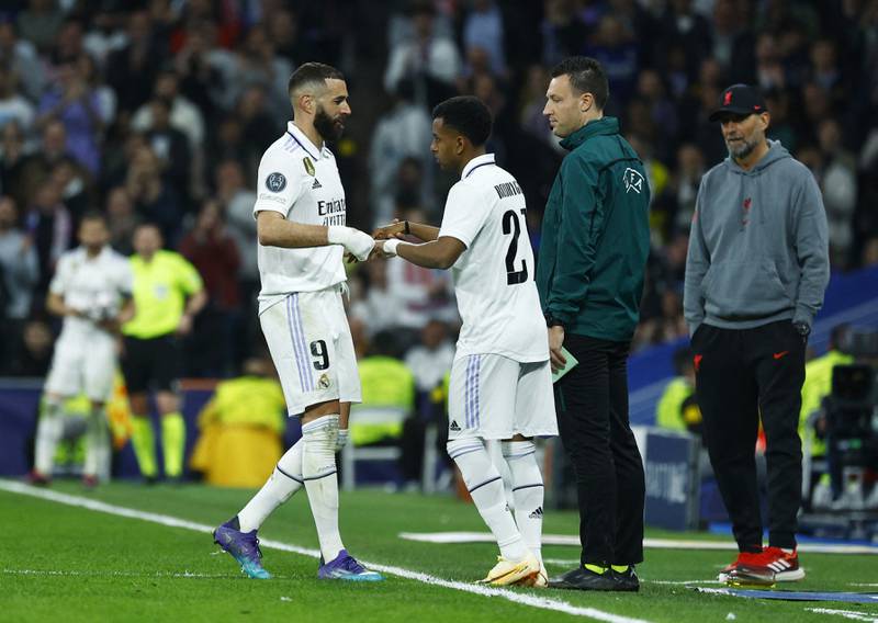 SUBS: Rodrygo (Benzema 82’) – N/R. Did well to get into the box but ultimately saw his shot blocked by Tsimikas.
Reuters