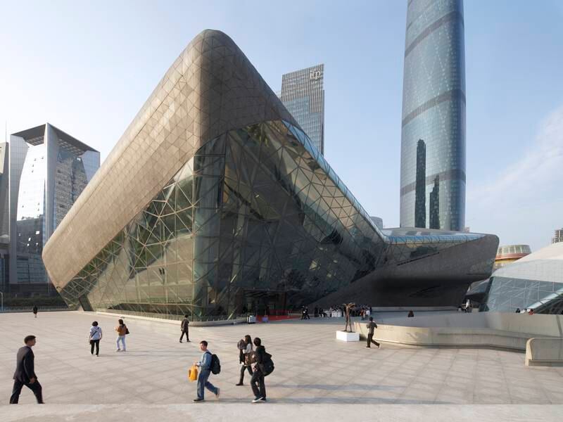 Guangzhou Opera House in China. Getty Images