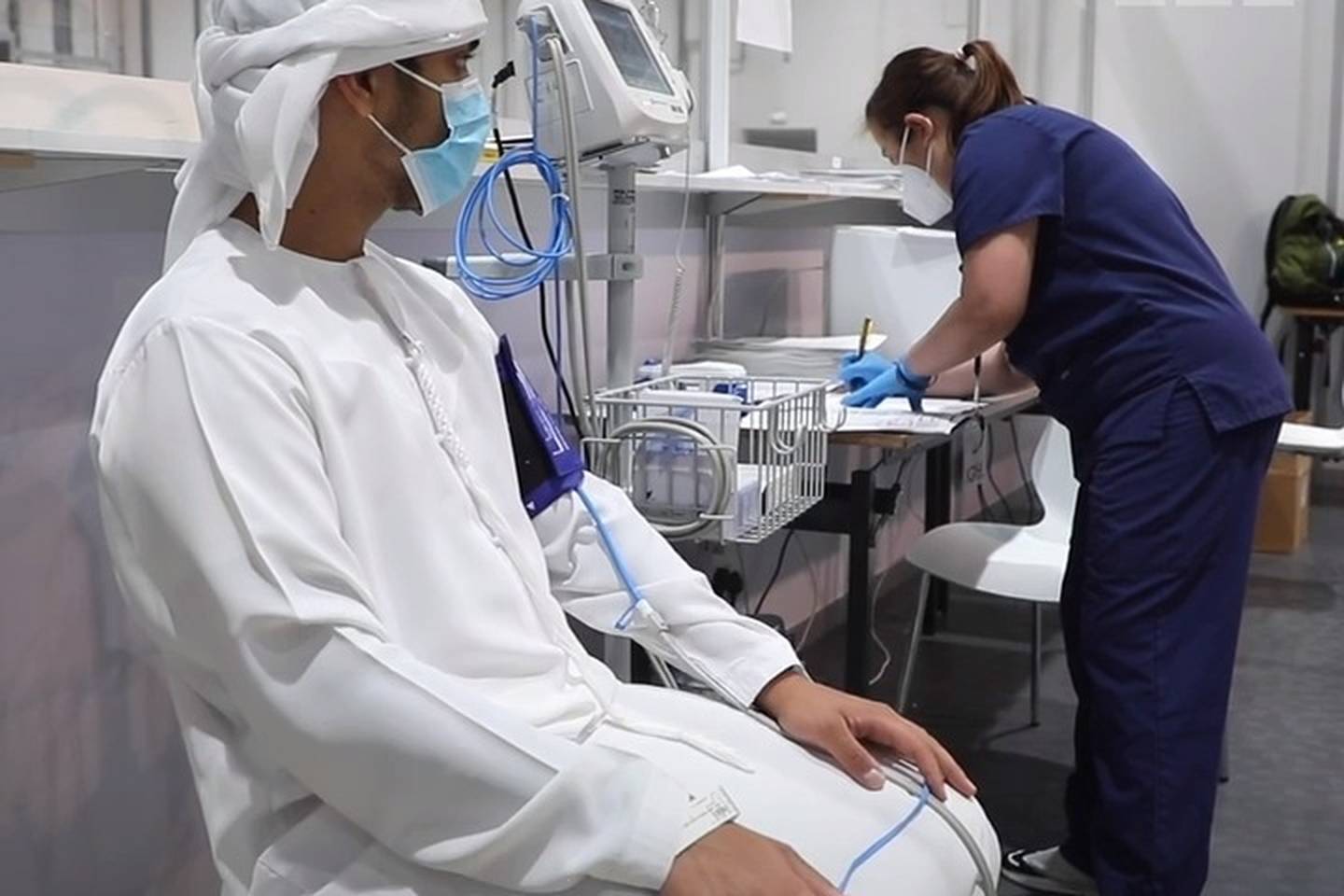 Inside Abu Dhabi's clinic for Covid-19 vaccine trial
