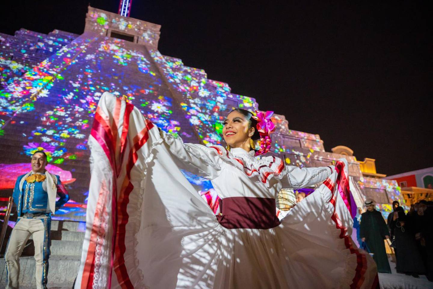 Ancient Mexico is celebrated at Boulevard World. Photo: Riyadh Season