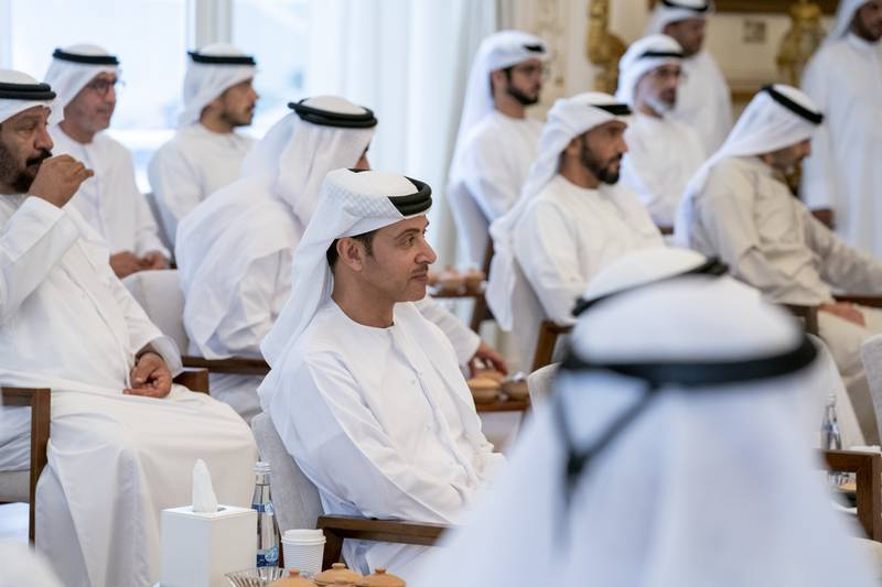 Sheikh Hazza bin Zayed, Vice Chairman of the Abu Dhabi Executive Council.