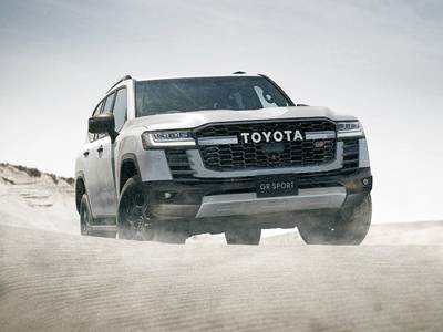 The Toyota Land Cruiser GR Sport has arrived in the UAE. All photos: Toyota
