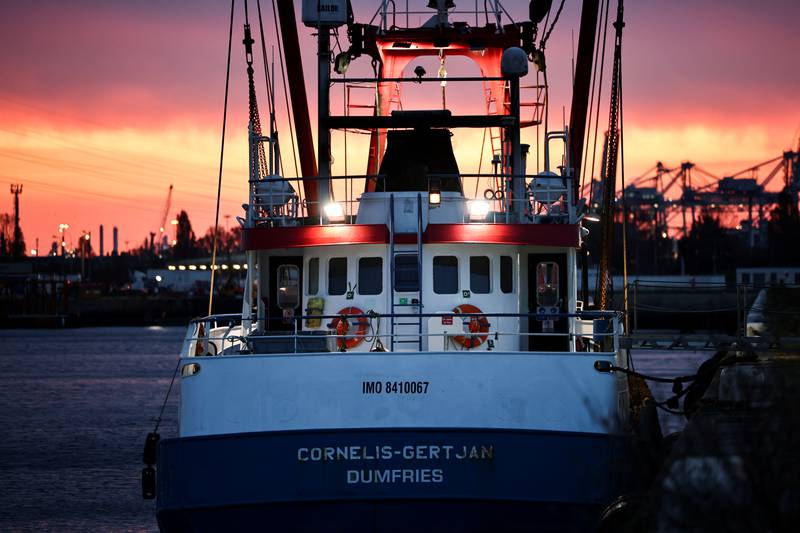 France seized the Cornelis Gert Jan, saying it was fishing in its territorial waters without a licence. Reuters