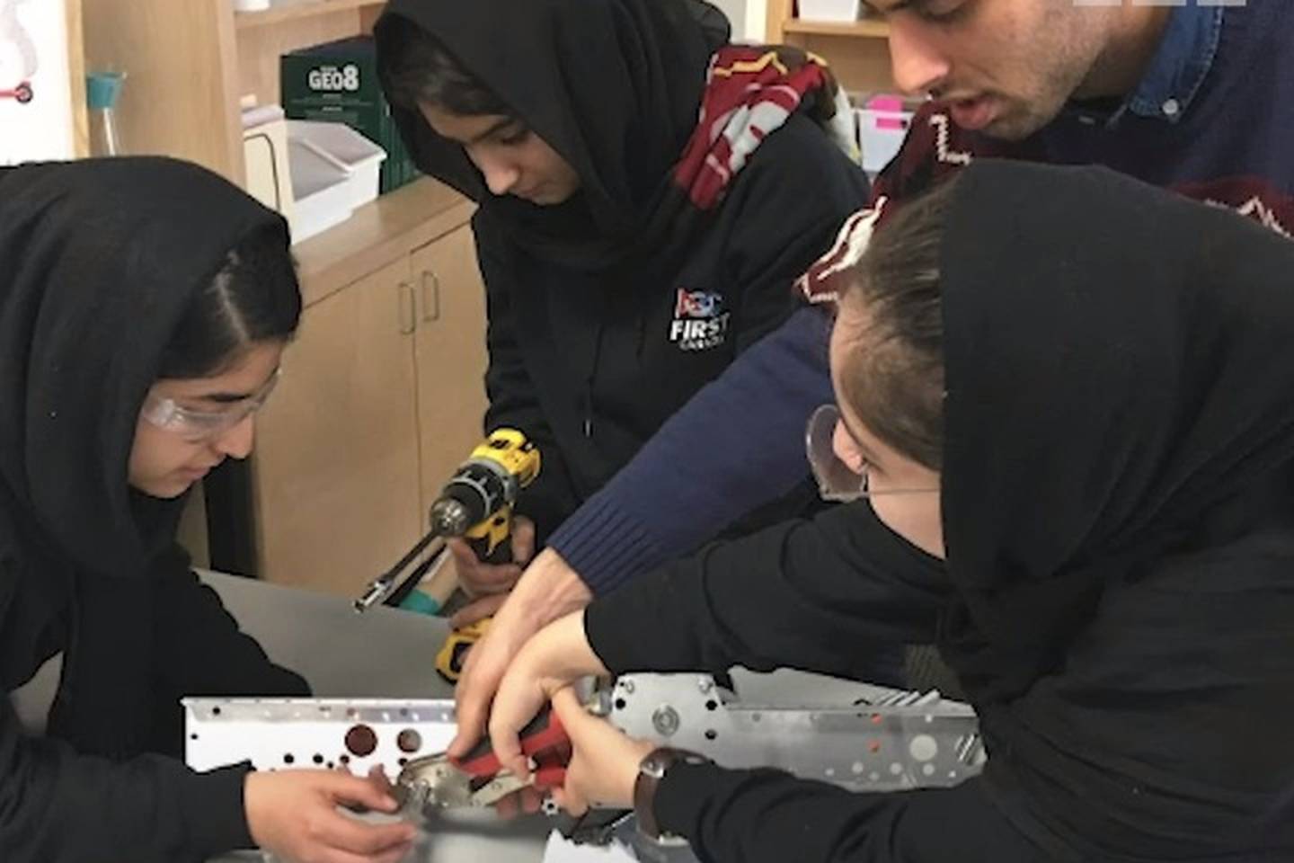Afghan girls design ventilator prototypes