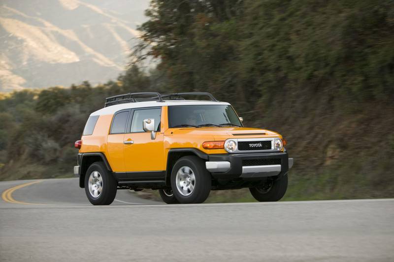 A first-generation FJ Cruiser from 2009.