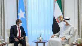 Sheikh Mohamed meets President of Somalia - in pictures 