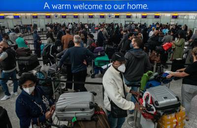 Long queues, cancellations and luggage problems have plagued Heathrow Airport since the travel sector’s comeback from coronavirus restrictions. Bloomberg