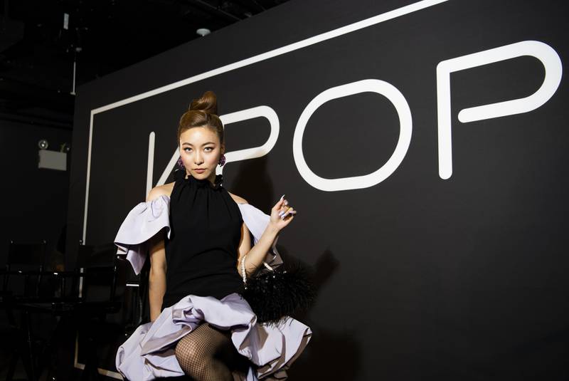Korean pop star Luna makes her Broadway debut with KPop.  AP