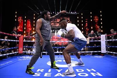 Ngannou will enter the ring in Riyadh for his boxing debut having conquered the MMA heavyweight scene. Getty Images