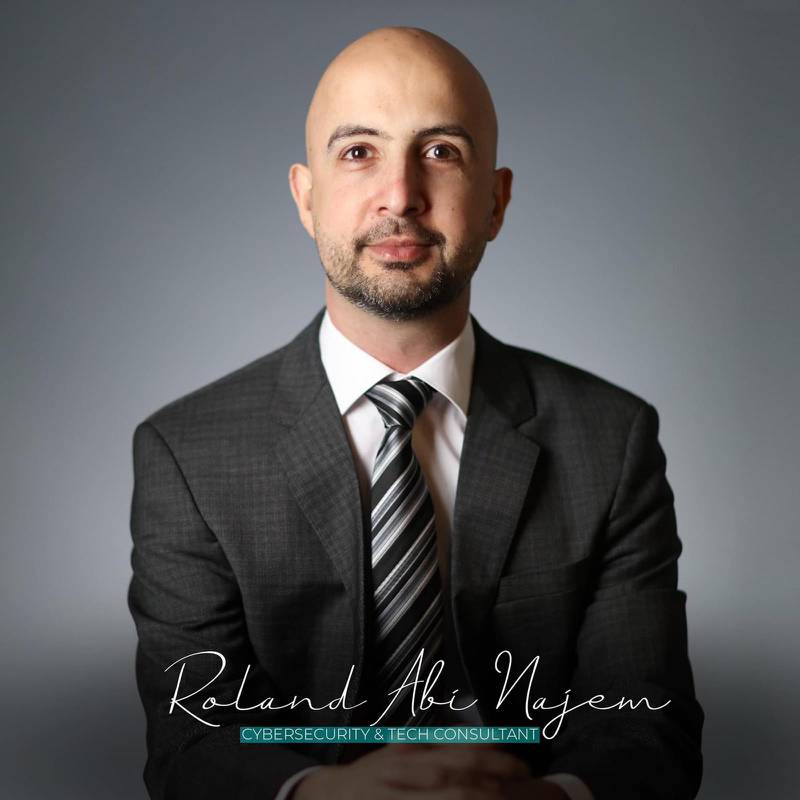 Roland Abi Najem, cybersecurity and digital transformation consultant. Courtesy Roland Abi Najem