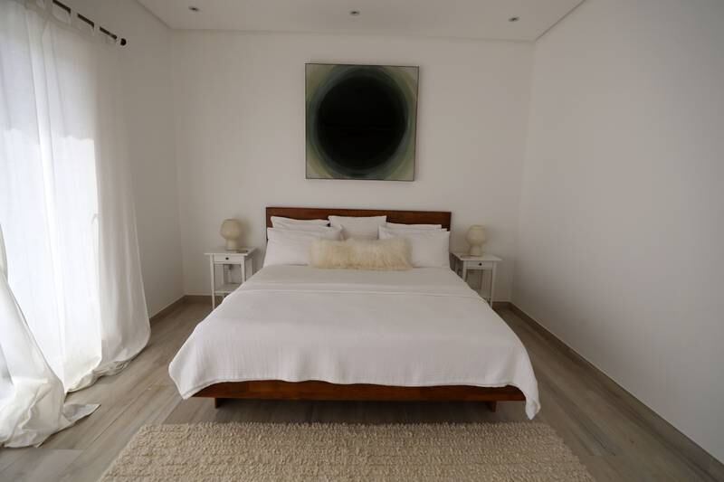 'Vortex' in the master bedroom. Chris Whiteoak / The National