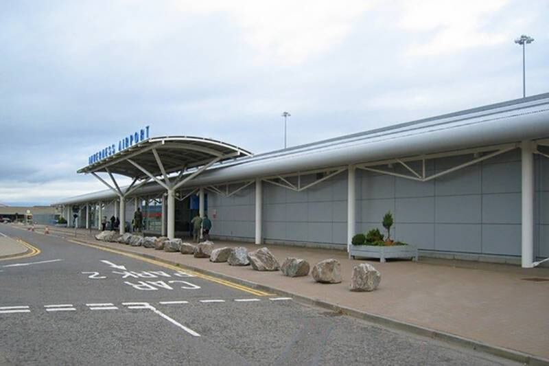 Inverness Airport. Wikimedia Commons