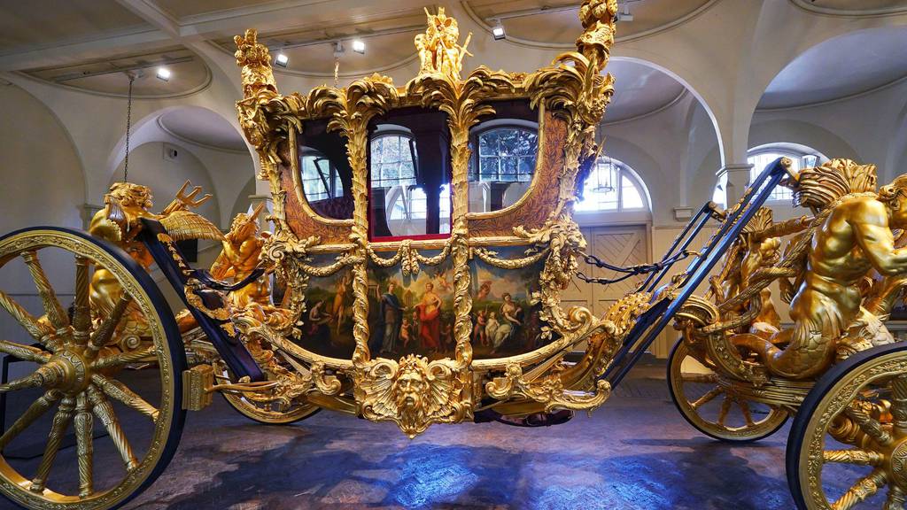 King Charles’s coronation carriages unveiled