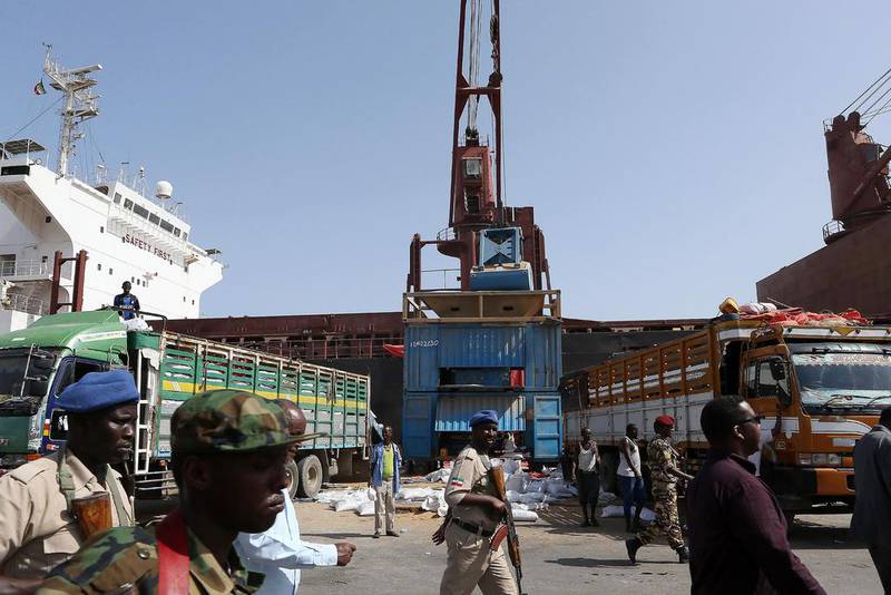 DP World signed a $442 million agreement with the Government of Somaliland in 2016 to develop and operate a regional trade and logistics hub at the Port of Berbera. Pawan Singh / The National