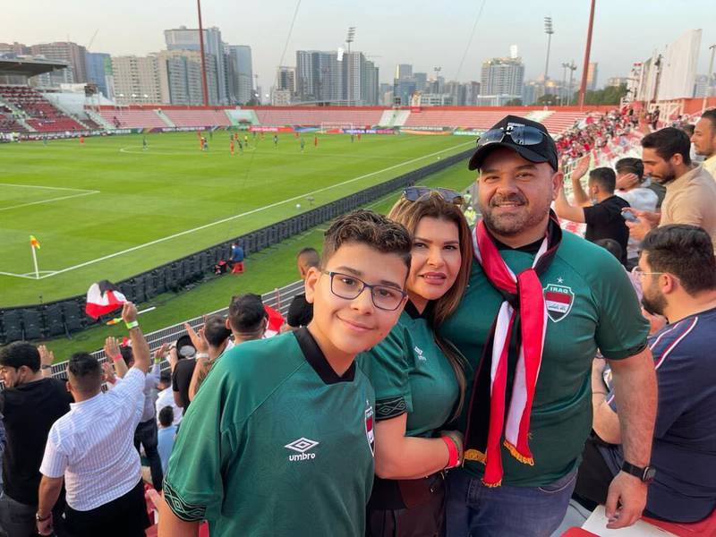 Dr Ali Khayat and his wife and son will enjoy five World Cup games in less than a week. Photo: Dr Ali Khayat