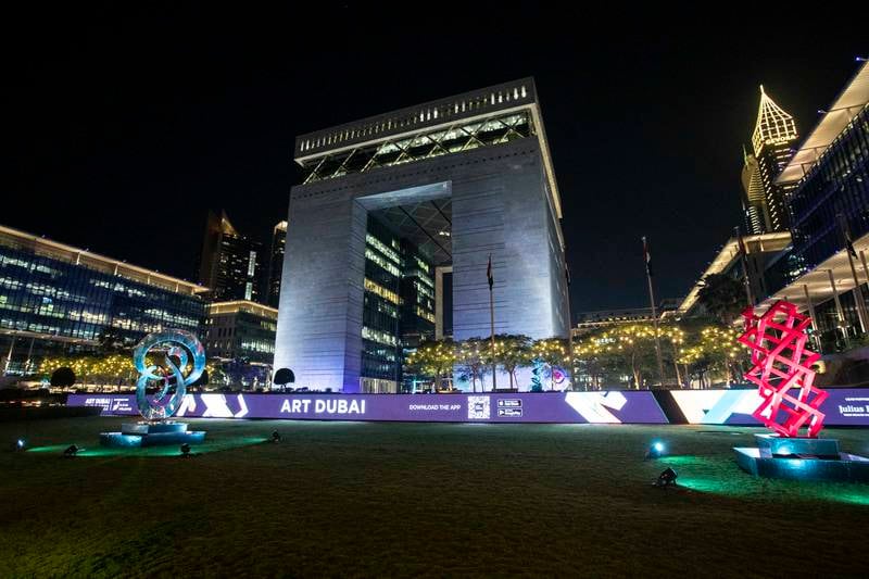 The DIFC sculpture park is curated under the theme Harmony of Different Voices and features 50 sculptures as well as several paintings. 