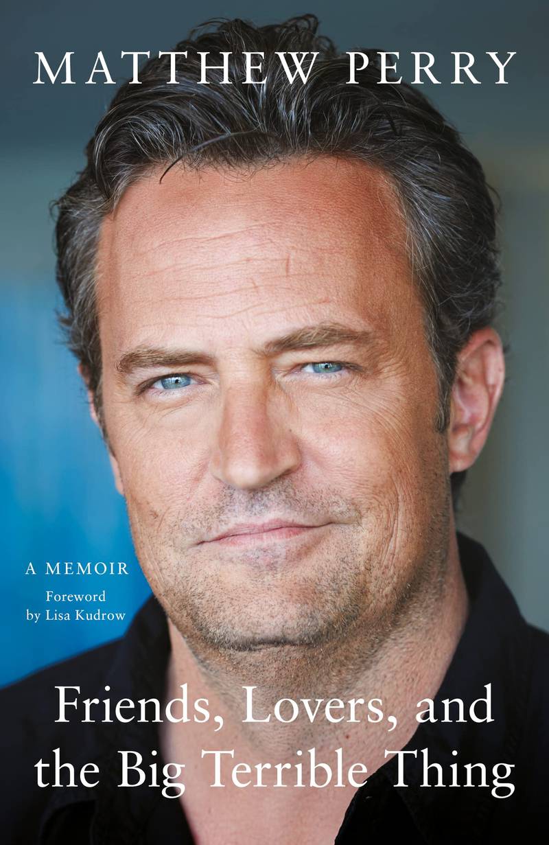 The Friends star details his long and harrowing addiction issues in his memoir. Photo: Headline Book Publishing