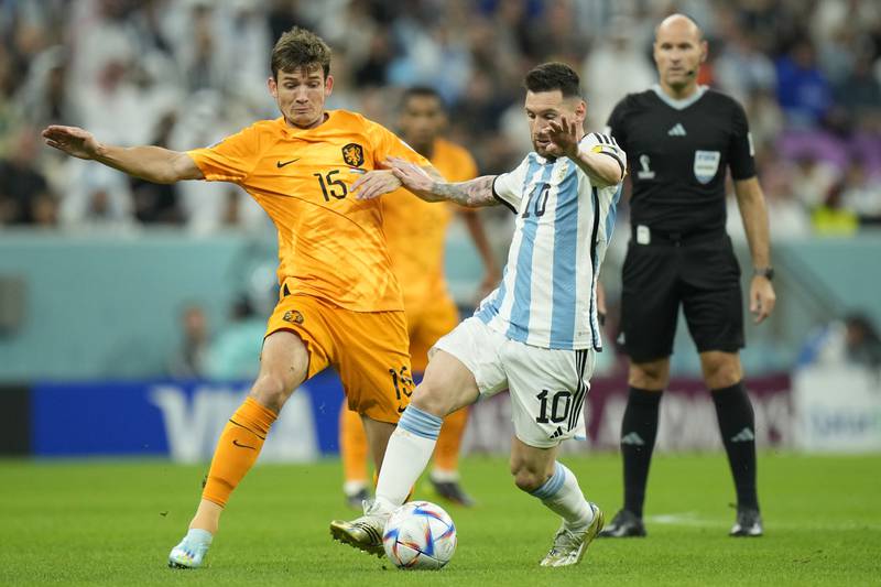Marten de Roon - 5. Some of the midfielder’s passes were wayward and wasteful, while he couldn’t always match Argentina’s midfield. AP
