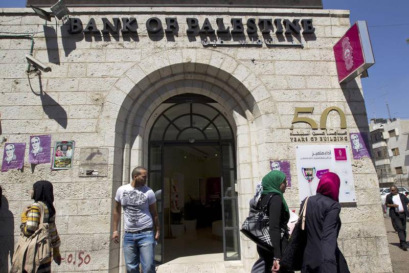 Bank of Palestine has opened a representative office in Dubai, its first expansion abroad as it seeks to bank the Palestinian diaspora in the UAE. Jim Hollander / EPA