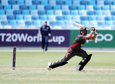 Rameez Shahzad is one of the finest players to ever represent the UAE - and his batting figures prove it. Chris Whiteoak / The National