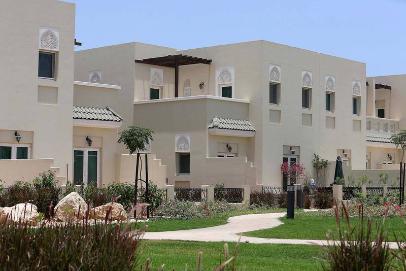 Villa prices in Al Furjan dropped 14.1 per cent in November. Pawan Singh / The National