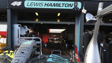 An image that illustrates this article 'No magic fix' for struggling Hamilton and Mercedes at Australian GP