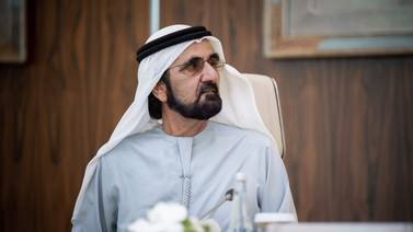 Sheikh Mohammed bin Rashid has issued new legislation to protect the use of Dubai's emblem. Photo: Dubai Media Office