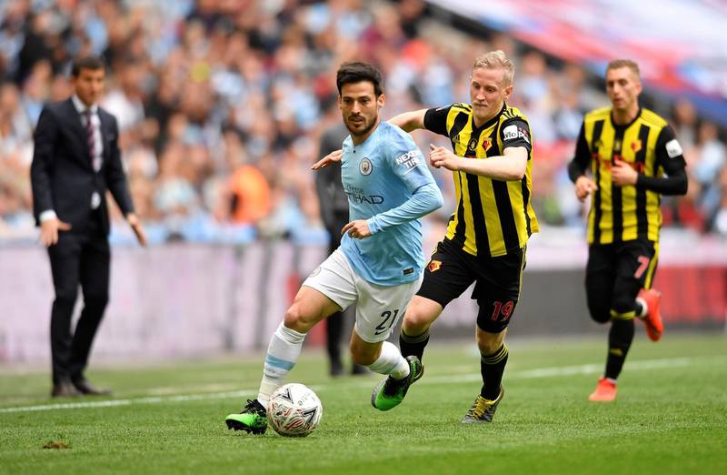 Will Hughes: 6/10: Perhaps Watford’s best player. Tried to plug the gaps that kept appearing in his defensive third while others went missing. Reuters