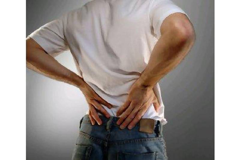 Back pain is rising among people in their 20s and 30s, according to research in the UK, which matches the experience of experts in the UAE.