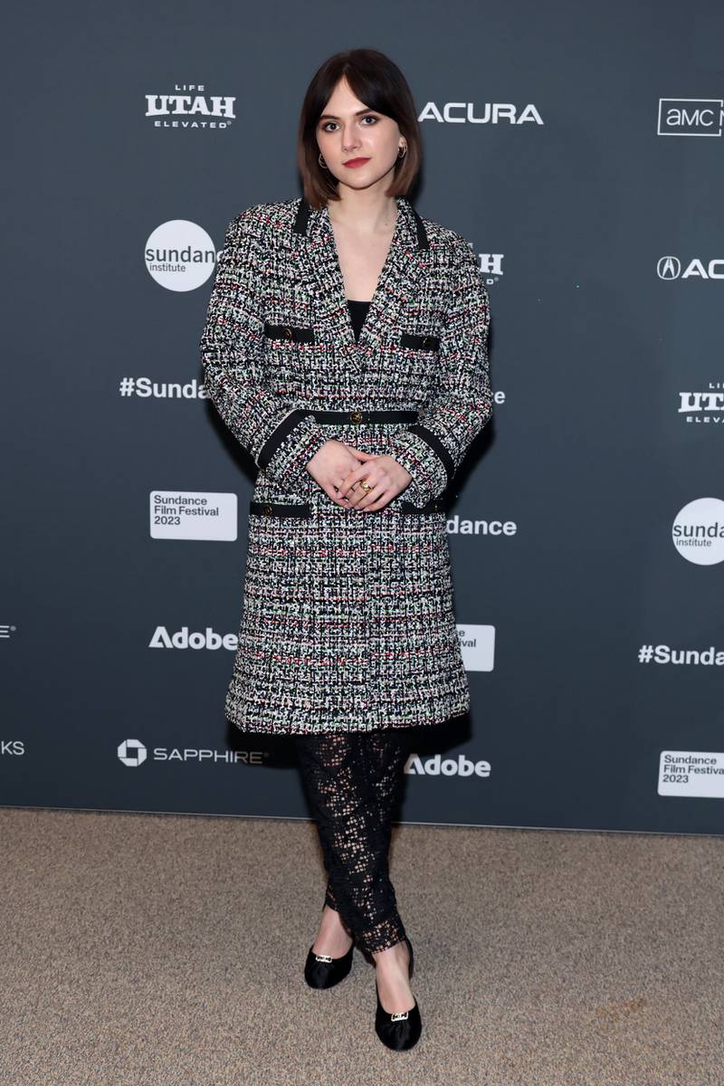 Emilia Jones attends the 2023 Sundance Film Festival premiere of Cat Person at Eccles Centre Theatre on January 21, 2023 in Park City, Utah. Getty Images / AFP