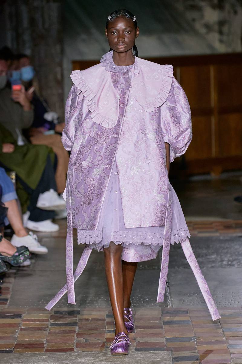 Simone Rocha delivered her signature frothy femininity
