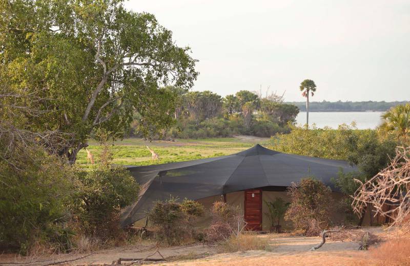 Tent at Roho ya Selous, Selous Game Reserve, Tanzania. Courtesy Asilia Africa