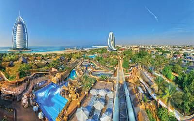 The Wild Wadi Waterpark in Jumeirah is one of the attractions that make Dubai a family-friendly destination. Photo: Wild Wadi