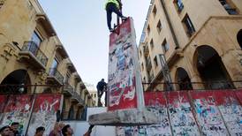Lebanon security barrier removed by Parliament - in pictures