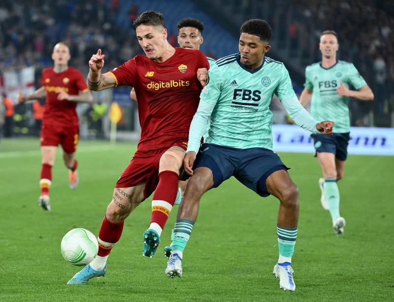 Nicolo Zaniolo 7 – The forward was an obvious target for Roma, and his side’s quick passing enabled him to get forward. He was a driving force all evening, though his closest effort was blocked by Fofana. EPA