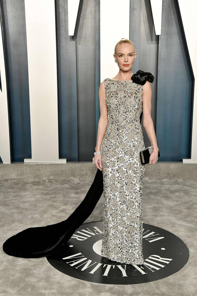 Kate Bosworth at the 2020 Vanity Fair Oscar Party. AFP