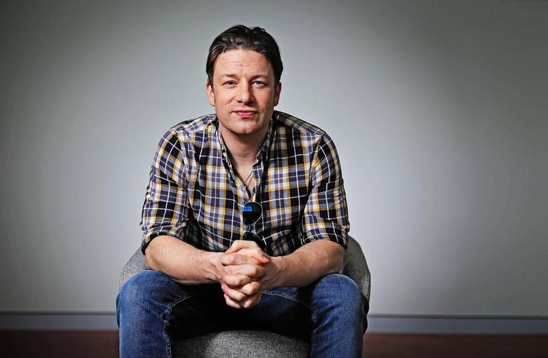 Celebrity chef Jamie Oliver's restaurant chain collapsed on Tuesday, putting 1,300 jobs at risk. Sam Ruttyn / Newspix/ Getty Images