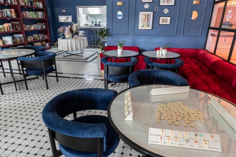 The idea for the cafe was born out of their own love for board games.