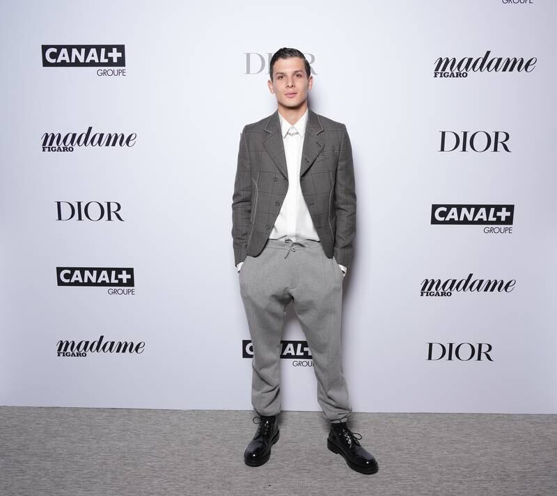 Noham Edje attends the Dior x Madame Figaro x Canal + Dinner. Photo: Getty Images for Christian Dior