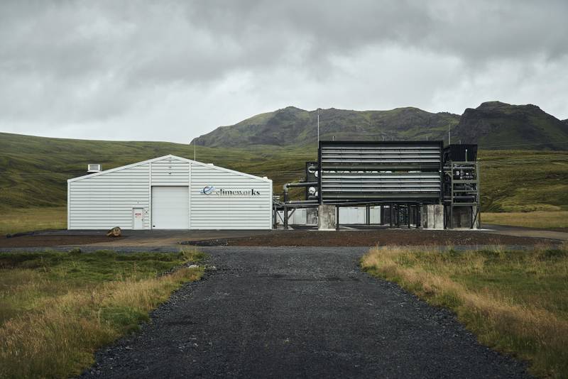 Climeworks, a company in Iceland, has a plant named Orca that is described as the world's first large-scale CO2 removal facility. AP 
