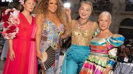 Mariah Carey, Kris Jenner and Helen Mirren at the Dolce & Gabbana Alta Moda show in Sicily