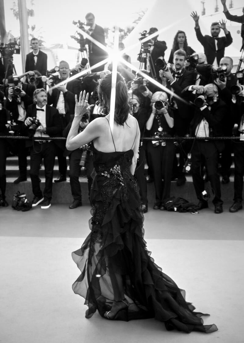 Eva Longoria at the screening of 'Final Cut' and the opening ceremony red carpet at Cannes film festival. Getty Images