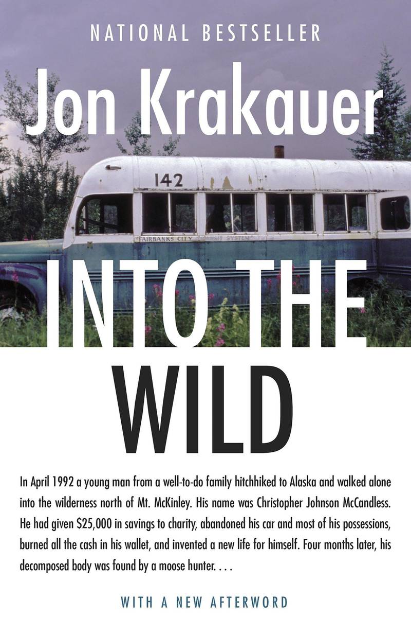 'Into The Wild' by Jon Krakaue: 'Into The Wild' charts the tragic real-life story of Christopher McCandless, a young American hiker and adventurer, who left his life in society behind to live completely off the grid. I was 23, almost McCandless’s age, when I read the book and it was just one of those stories that stayed with me. An inspiring yet heart-breaking read. – Samia Badih, arts editor