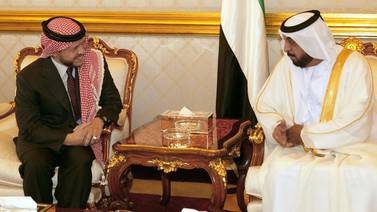 An image that illustrates this article King Abdullah of Jordan declares 40 days of mourning for Sheikh Khalifa