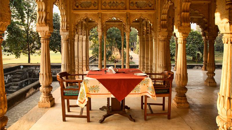 Intimate dining at Deo Bagh. Photo: Deo Bagh