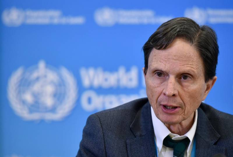 Chairman of the World Health Organization (WHO) Emergency Committee, Professor David L. Heymann attends a press conference on March 8, 2016 in Geneva, after a second emergency committee on Zika virus outbreak. - The World Health Organization on Tuesday advised pregnant women not to travel to areas affected by the Zika virus outbreak, saying the new advice was issued amid mounting evidence that Zika can cause birth defects. (Photo by FABRICE COFFRINI / AFP)