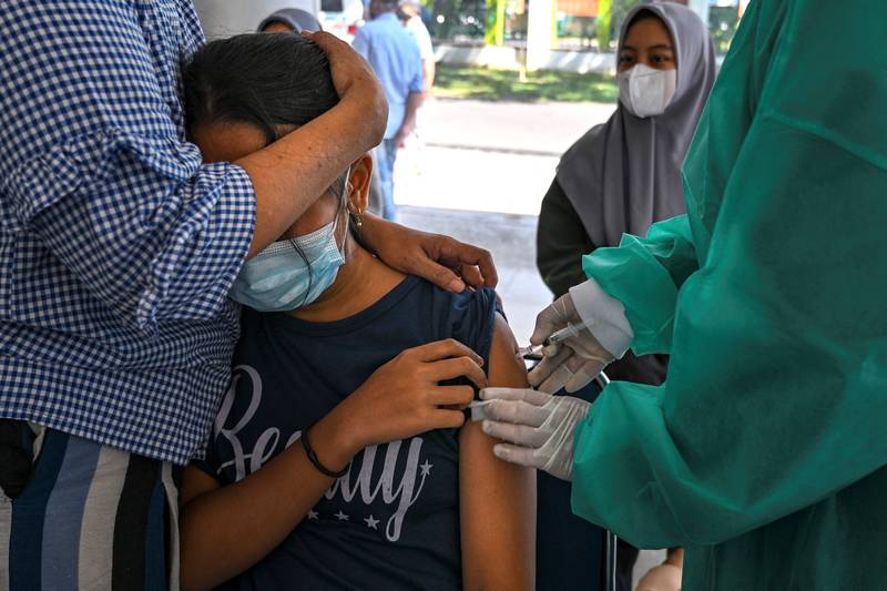 Indonesia has been badly affected by the Covid pandemic and is in dire need of vaccines. AFP