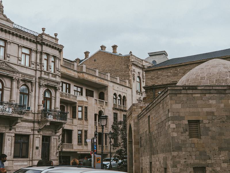 The Old City is cordoned off by a wall. Unsplash / Orxan Musayev