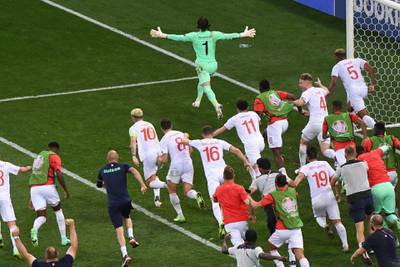 Switzerland secured a 90th-minute equaliser and forced the extra period. AFP